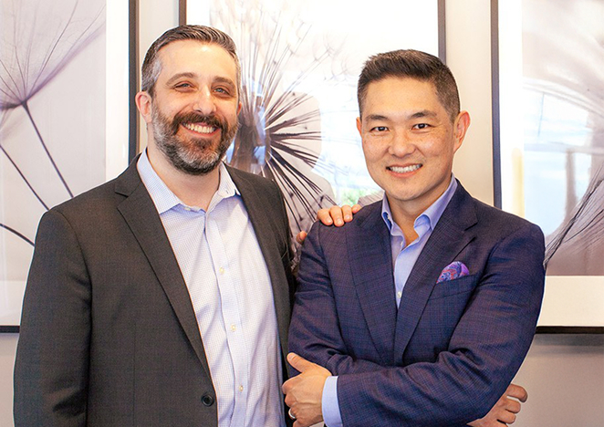 photo with both dr lee and dr meyrowitz smiling